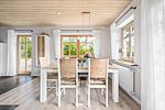 Wohnzimmer - Ferienhaus Pfefferminza Kronsgaard - Top-Hundeurlaub
