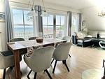 Wohnzimmer - FeWo2: Balkon, Meerblick - Top-Hundeurlaub