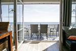 Balkon - FeWo2: Balkon, Meerblick - Top-Hundeurlaub