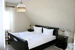Schlafzimmer - FeWo2: Balkon, Meerblick - Top-Hundeurlaub