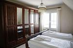 Schlafzimmer - FeWo2: Balkon, Meerblick - Top-Hundeurlaub