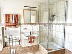 Badezimmer - FeWo2: Balkon, Meerblick - Top-Hundeurlaub