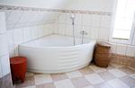 Badezimmer - FeWo2: Balkon, Meerblick - Top-Hundeurlaub
