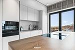 Küche / Küchenzeile - Penthouse Suite List auf Sylt - Top-Hundeurlaub
