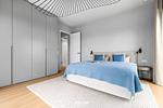 Schlafzimmer - Penthouse Suite List auf Sylt - Top-Hundeurlaub