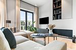 Wohnzimmer - Penthouse Suite List auf Sylt - Top-Hundeurlaub