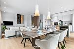 Wohnzimmer - Penthouse Suite List auf Sylt - Top-Hundeurlaub