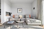 Wohnzimmer - Oceanview Suite List auf Sylt - Top-Hundeurlaub