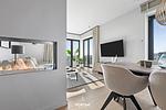 Wohnzimmer - Oceanview Suite List auf Sylt - Top-Hundeurlaub