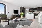 Wohnzimmer - Times Square Penthouse List auf Sylt - Top-Hundeurlaub