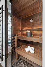 Sauna - Times Square Penthouse List auf Sylt - Top-Hundeurlaub