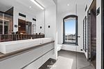 Badezimmer - Times Square Penthouse List auf Sylt - Top-Hundeurlaub