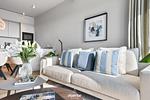 Wohnzimmer - Harbourview Suite List auf Sylt - Top-Hundeurlaub