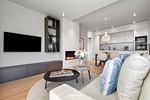 Wohnzimmer - Harbourview Suite List auf Sylt - Top-Hundeurlaub