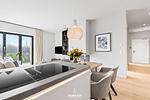 Wohnzimmer - Marina Suite List auf Sylt - Top-Hundeurlaub