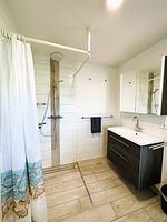 Badezimmer - Villa Deichblick - Top-Hundeurlaub