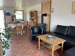 Wohnzimmer - Ferienhaushälfte Fenja - Top-Hundeurlaub