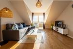 Wohnzimmer - Nordseeglück - Sauna, ruhig und modern - Top-Hundeurlaub