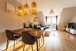 Wohnzimmer - Nordseeglück - Sauna, ruhig und modern - Top-Hundeurlaub