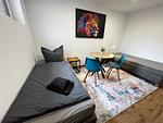 120m² Apartment 3 nahe A1 - 4 Schlafzimmer - 2 Bäder - Parkplatz, WLAN - Top-Hundeurlaub