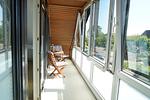 Balkon - Ferienwohnung Pamirhuus - Top-Hundeurlaub
