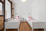 Schlafzimmer - Villa zur See, Whg. Piroge - Top-Hundeurlaub