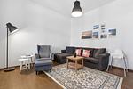 Wohnzimmer - Villa zur See, Whg. Kutter - Top-Hundeurlaub