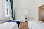 Schlafzimmer - Villa zur See, Whg. Fregatte - Top-Hundeurlaub