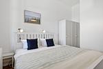Schlafzimmer - Villa zur See, Whg. Jolle - Top-Hundeurlaub
