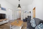 Wohnzimmer - Villa zur See, Whg. Schute - Top-Hundeurlaub