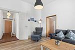 Wohnzimmer - Villa zur See, Whg. Schute - Top-Hundeurlaub