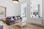 Wohnzimmer - Villa zur See, Whg. Schute - Top-Hundeurlaub
