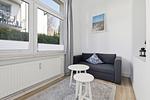 Wohnzimmer - Villa zur See, Whg. Schute - Top-Hundeurlaub