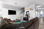 Wohnzimmer - Ferienhaus Frische Brise Büsum - Top-Hundeurlaub