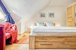Schlafzimmer mit Doppelbett - Reihenhaus 6a - Möwe - Top-Hundeurlaub