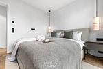 Schlafzimmer - Tribeca Suite List auf Sylt - Top-Hundeurlaub