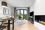 Wohnzimmer - Brooklyn Bridge Suite List auf Sylt - Top-Hundeurlaub