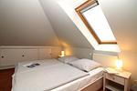 Schlafzimmer - Appartementhaus Villa Sanssouci Fewo 1 "Möwennest" - Top-Hundeurlaub