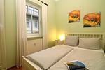 Schlafzimmer - Appartementhaus Strandstraße 32 Fewo 5 - Top-Hundeurlaub