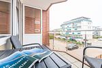 Balkon - Haus Atrium App. 19 - Top-Hundeurlaub