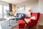 Wohnzimmer - Apartment 1.4 - Top-Hundeurlaub