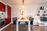 Wohnzimmer - Apartment 1.4 - Top-Hundeurlaub