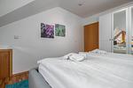 Schlafzimmer mit Doppelbett - Reihenhaus 5b - Seehund - Top-Hundeurlaub