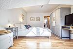 Schlafzimmer mit Doppelbett - Reihenhaus 7a - Otter - Top-Hundeurlaub