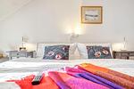 Schlafzimmer mit Doppelbett - Reihenhaus 7a - Otter - Top-Hundeurlaub