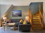 Wohnzimmer - Haus Kranich App 422 - Top-Hundeurlaub