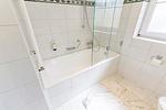 Badezimmer - Haus Kranich App 422 - Top-Hundeurlaub