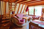 Wohnzimmer - Finnhütte Fischlandkoje - Top-Hundeurlaub