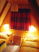Schlafzimmer - Finnhütte Fischlandkoje - Top-Hundeurlaub