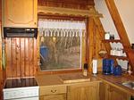 Küche / Küchenzeile - Finnhütte Fischlandkoje - Top-Hundeurlaub